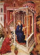BROEDERLAM, Melchior The Annunciation qow oil painting reproduction